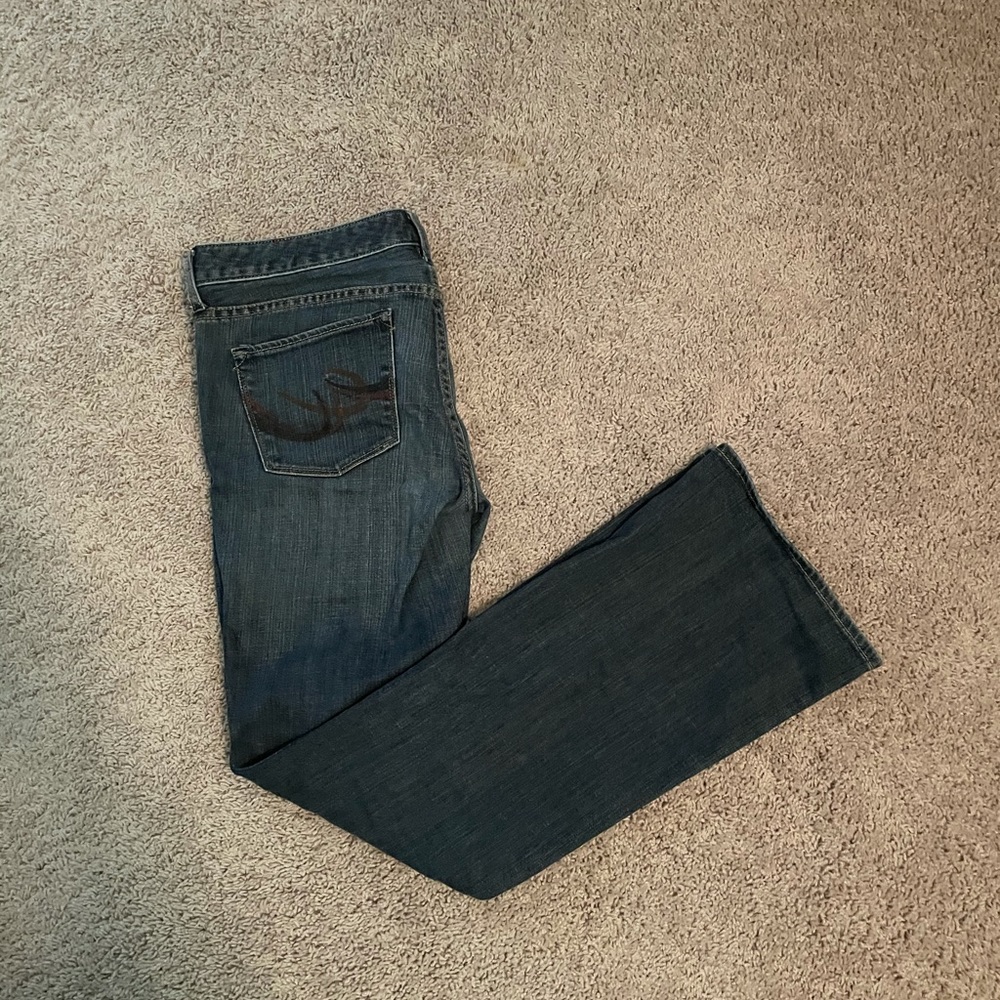 Express Stella boot leg jeans